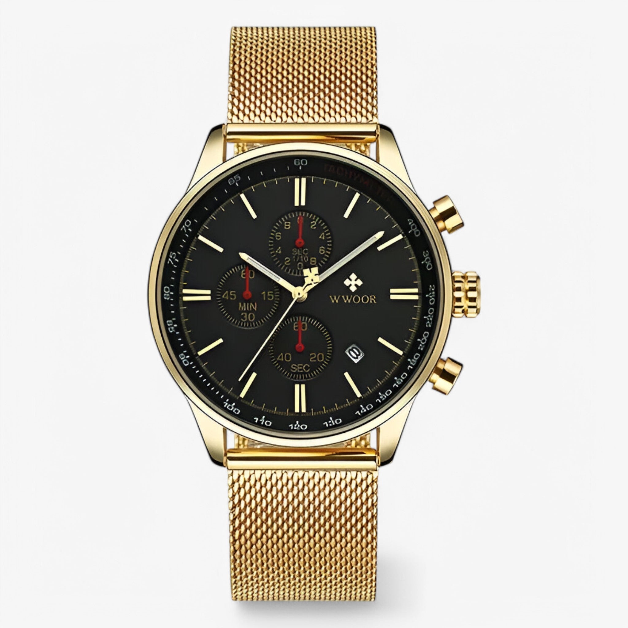 Orologio Sportivo di Lusso - oro nero - accessoires horloges orologio orologio sportivo sport sportivo watches - Concept Palermo