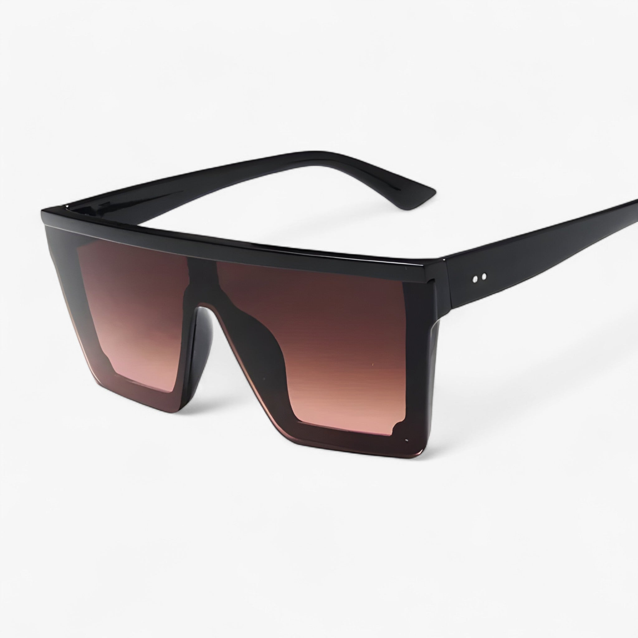 Occhiali da sole oversize retrò neri - - accessoires neri occhiali occhiali sole oversize retr sole sunglasses zonnebrillen - Concept Palermo