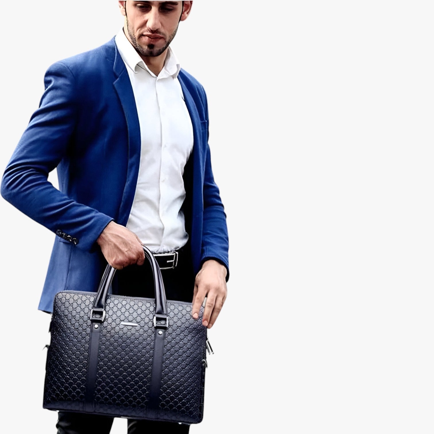Borsa per Laptop Nolan Leren per Uomini -, Spaziosa e Versatile Pelle - - bag bags borsa borsa laptop laptop Leather Bag leren mens bag nolan pelle spaziosa - Concept Palermo