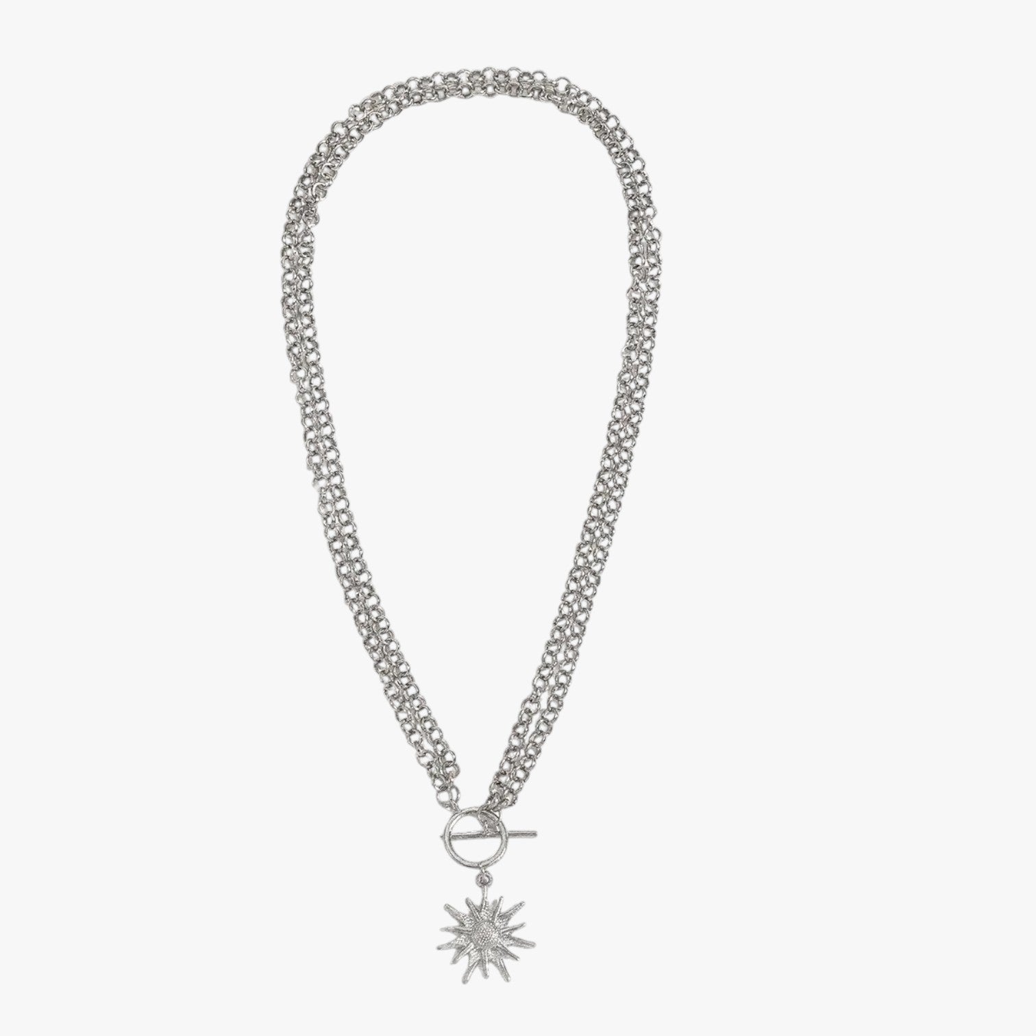 Collana hip hop con sole per look audaci e personalizzati Lana Donna - - audaci collana collana sole donna elegant womens necklaces jewelry lana look necklace Necklaces for Women personalizzati - Concept Palermo