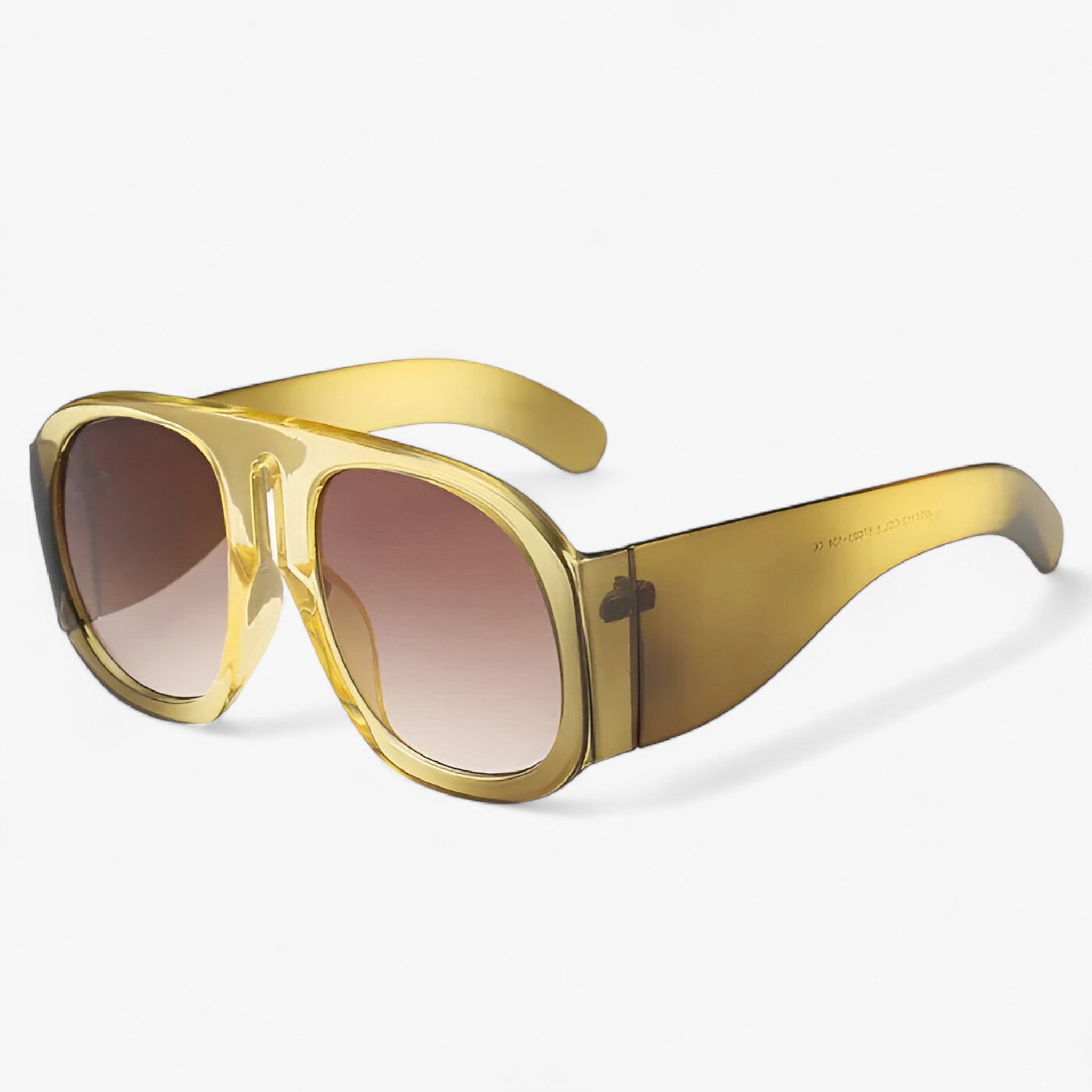 Occhiali da sole rotondi oversize dallo stile retrò Uomo - Tè giallo 1pcs - dallo mens sunglasses occhiali occhiali sole oversize Polarized man sunglasses retr rotondi sole stile Sunglasses sunglasses polarized men - Concept Palermo