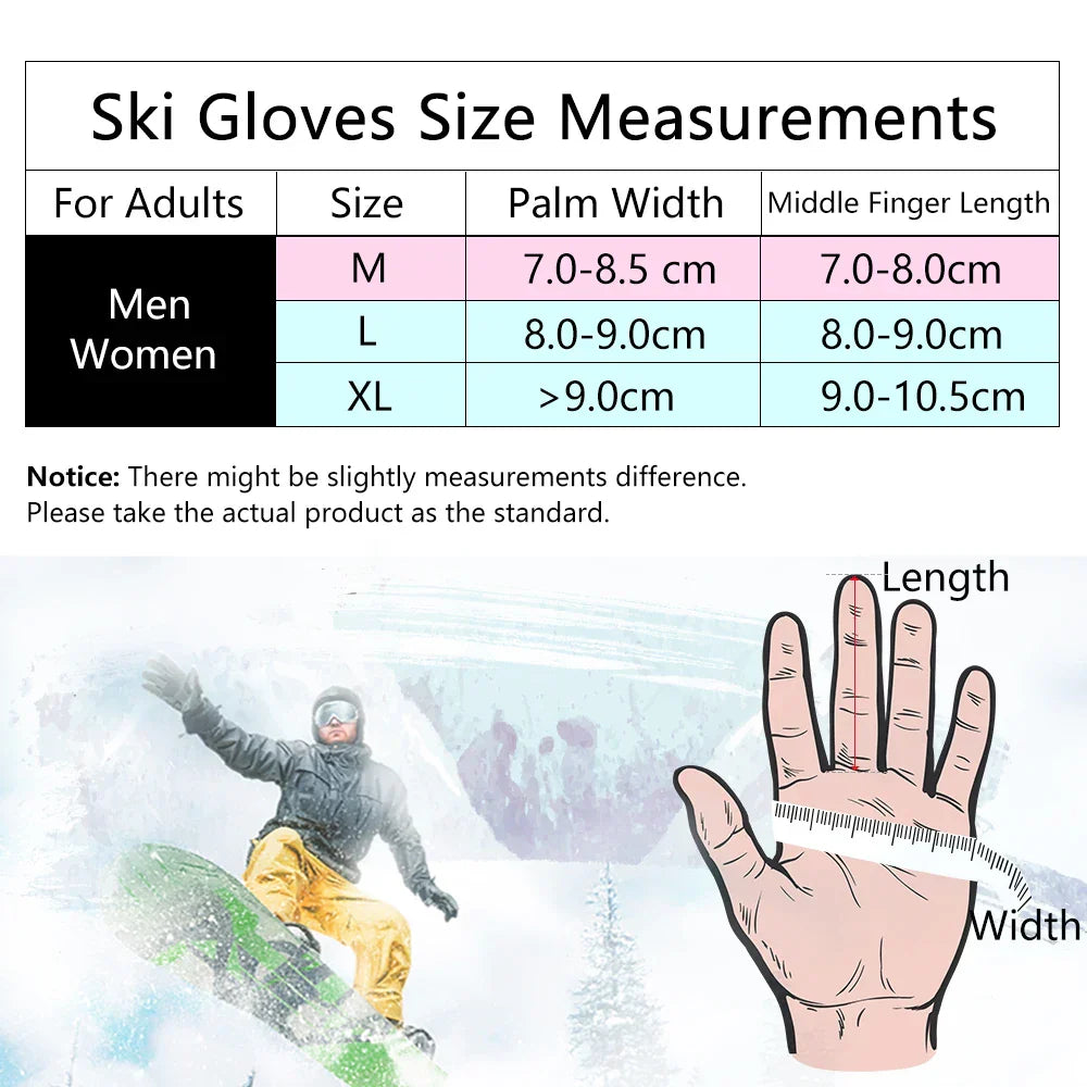 Guanti da sci impermeabili - Touchscreen & calore termico Uomo - - calore gloves & mittens guanti guanti impermeabili impermeabili termico touchscreen uomo - Concept Palermo