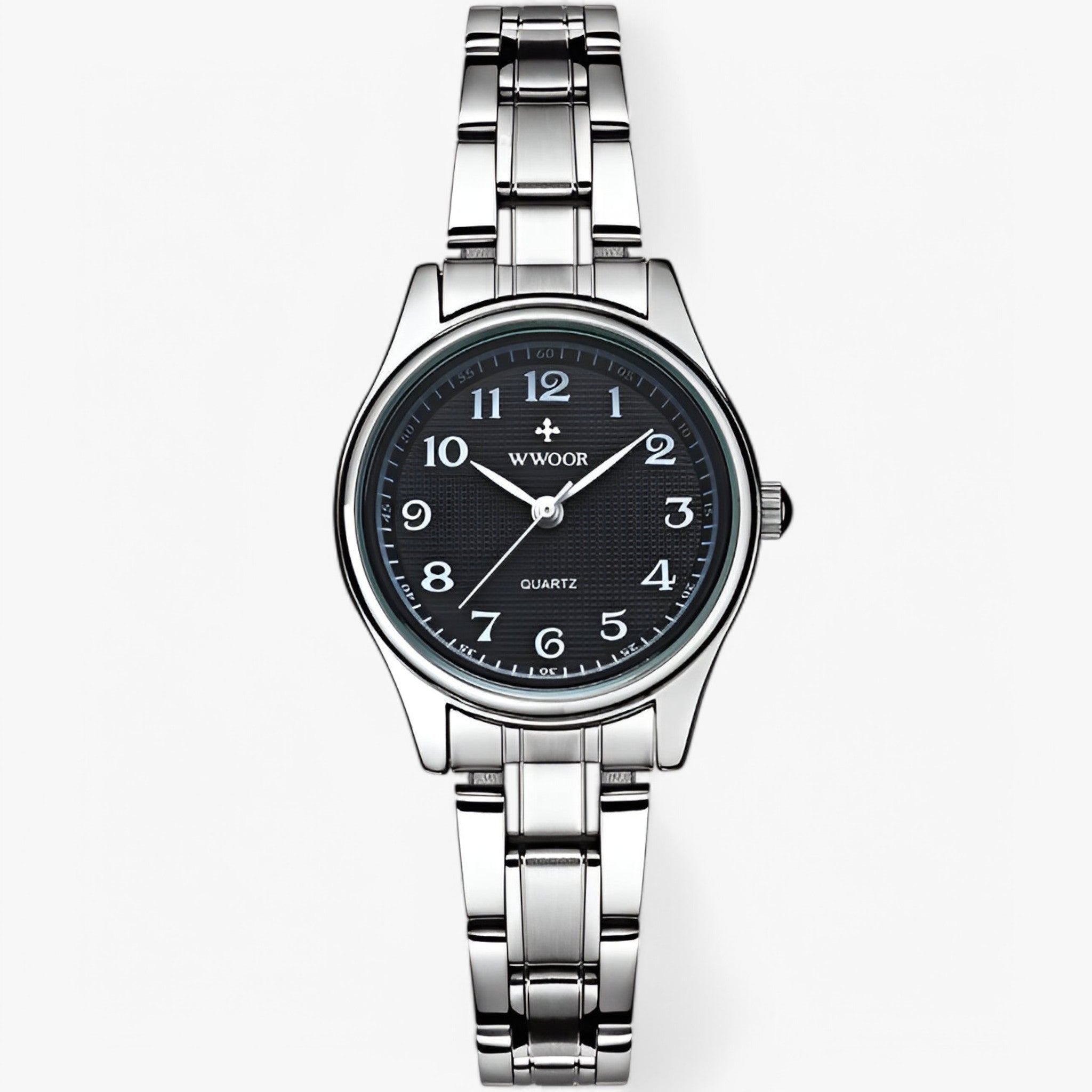 Orologio romantico al quarzo con braccialetto - Nera - braccialetto orologio orologio romantico quarzo romantico watches women watch - Concept Palermo