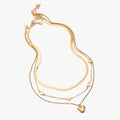 Eleganza a strati - La collana a cuore che illumina il tuo look Lana Donna
