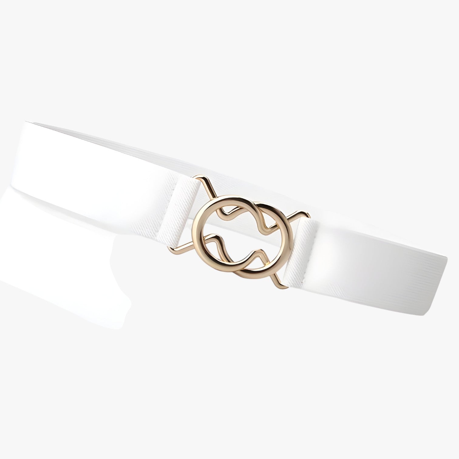 Eleganza Vintage - Cintura elasticizzata per un silhouette lusinghiero - bianco 70cm - belts cintura elasticizzata eleganza eleganza vintage lusinghiero silhouette vintage waist belt for women Womens belt - Concept Palermo