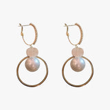 Oversized Oorringen met Gouden Accenten voor Dames