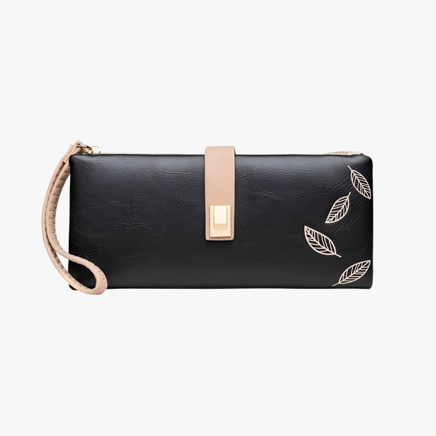 Portafoglio lungo da donna - Spazioso, e pratico - Nero - donna portafoglio portafoglio donna pratico spazioso wallet wallets womens wallet - Concept Palermo