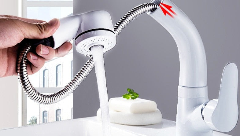 Rubinetto Miscelatore Estraibile in Ottone per Bagno Uomo - Alta Qualità - - bagno crane estraibile home & garden miscelatore ottone rubinetto sollevatore sollevatore estraibile - Concept Palermo