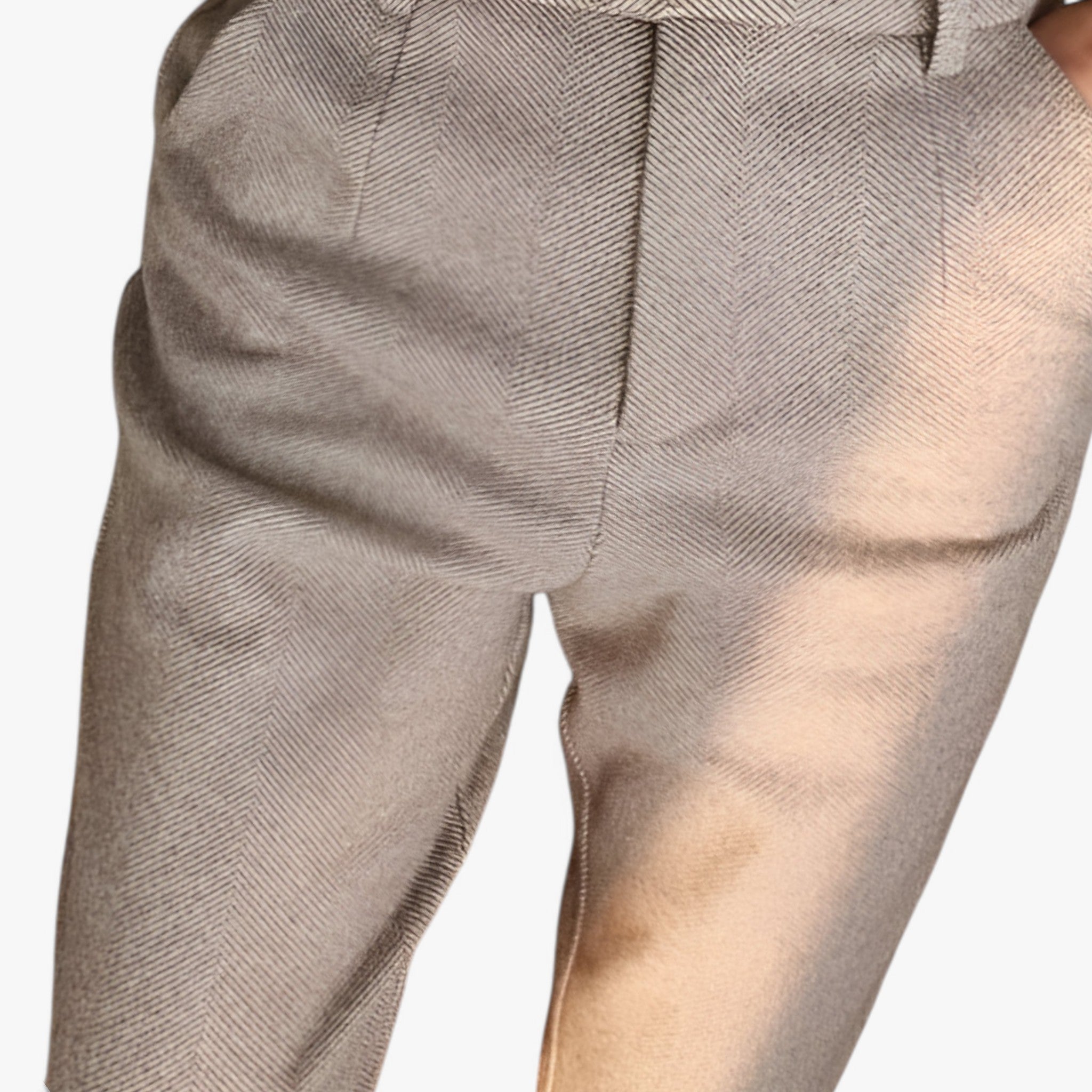 Pantaloni a gamba dritta comodi - Beige - comodi dritta gamba pantaloni pantaloni gamba pants - Concept Palermo