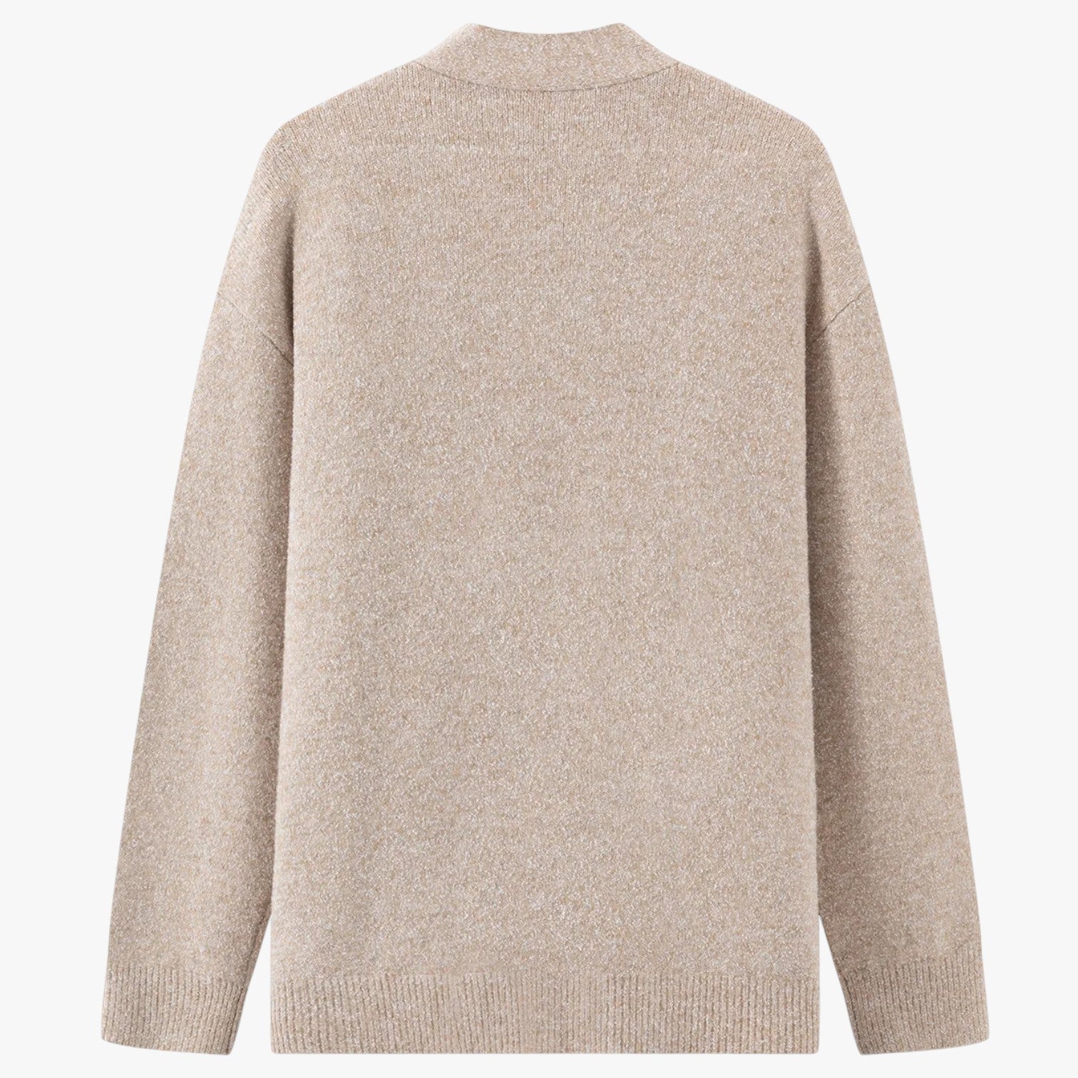 Cardigan oversize chic da donna, caldo e morbido, con scollo a V Rosso - - caldo cardigan cardigan oversize chic donna oversize scollo Sweater sweater women sweaters sweaters & cardigans women's sweater - Concept Palermo