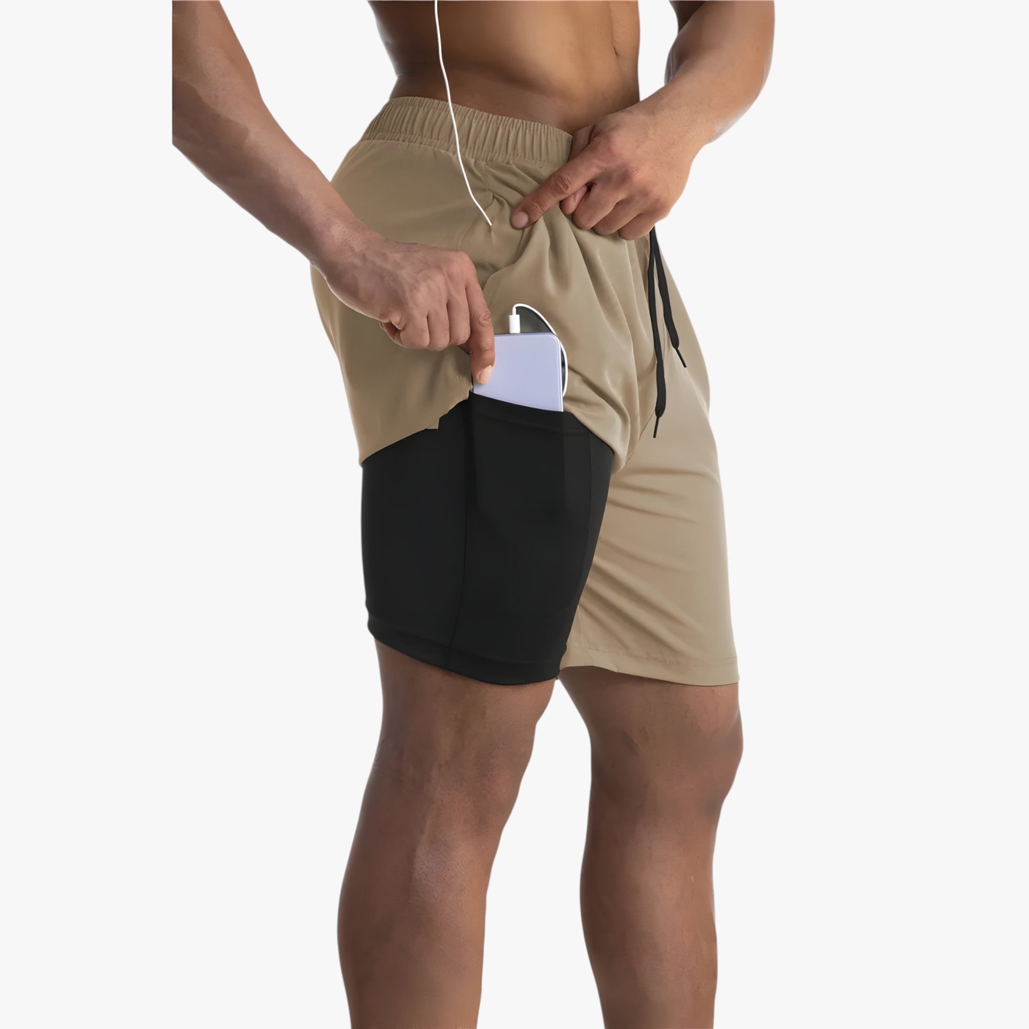 Leggeri, Regolabili e per la Vita Urbana Uomo - Cachi - Axel Shorts leggeri leggeri regolabili Pantaloncini Estivi Pantaloncini Sportivi Pantaloncini Uomo regolabili shorts Streetwear uomo urbana vita Vita Regolabile - Concept Palermo
