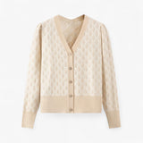 Dames cardigan met pailletten: ademende elegantie en casual stijl