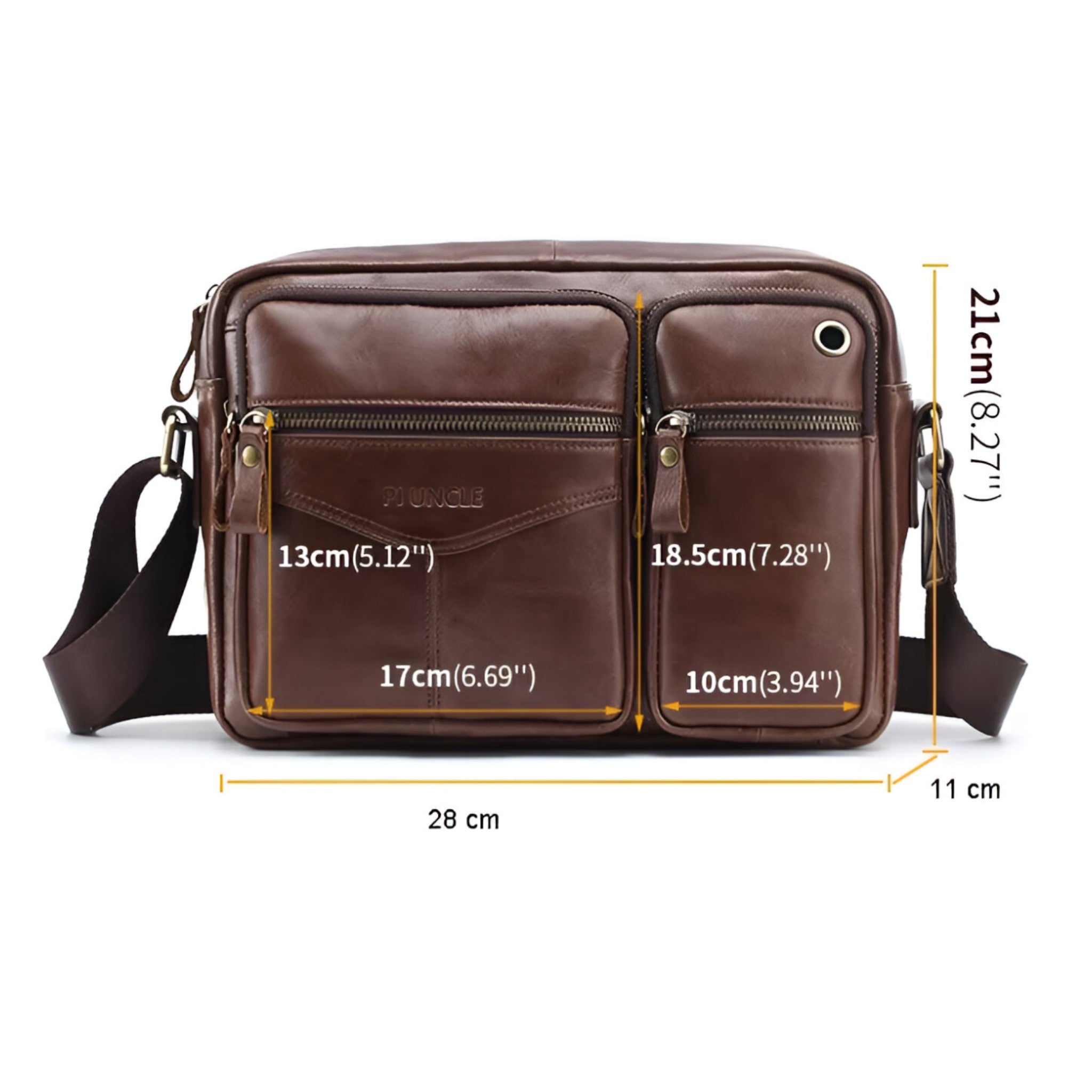 Borsa in pelle - funzionale - - accessoires bags borsa borsa pelle funzionale pelle tassen - Concept Palermo