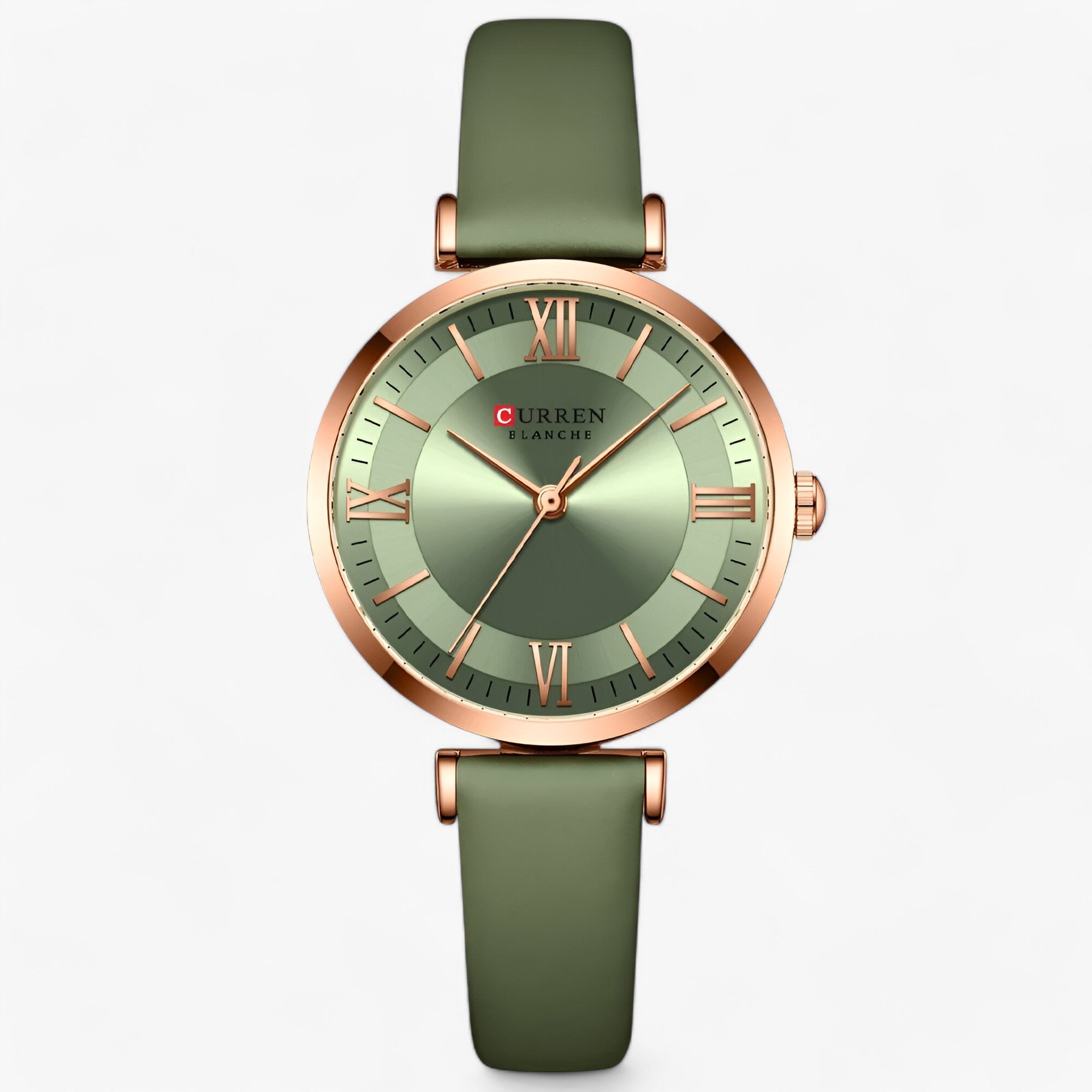 Orologio da donna di lusso - Design al quarzo e semplice Pelle - verde chiaro - design donna ladies watch orologio orologio donna pelle quarzo semplice watch for women watches WOMEN wrist watches for women - Concept Palermo