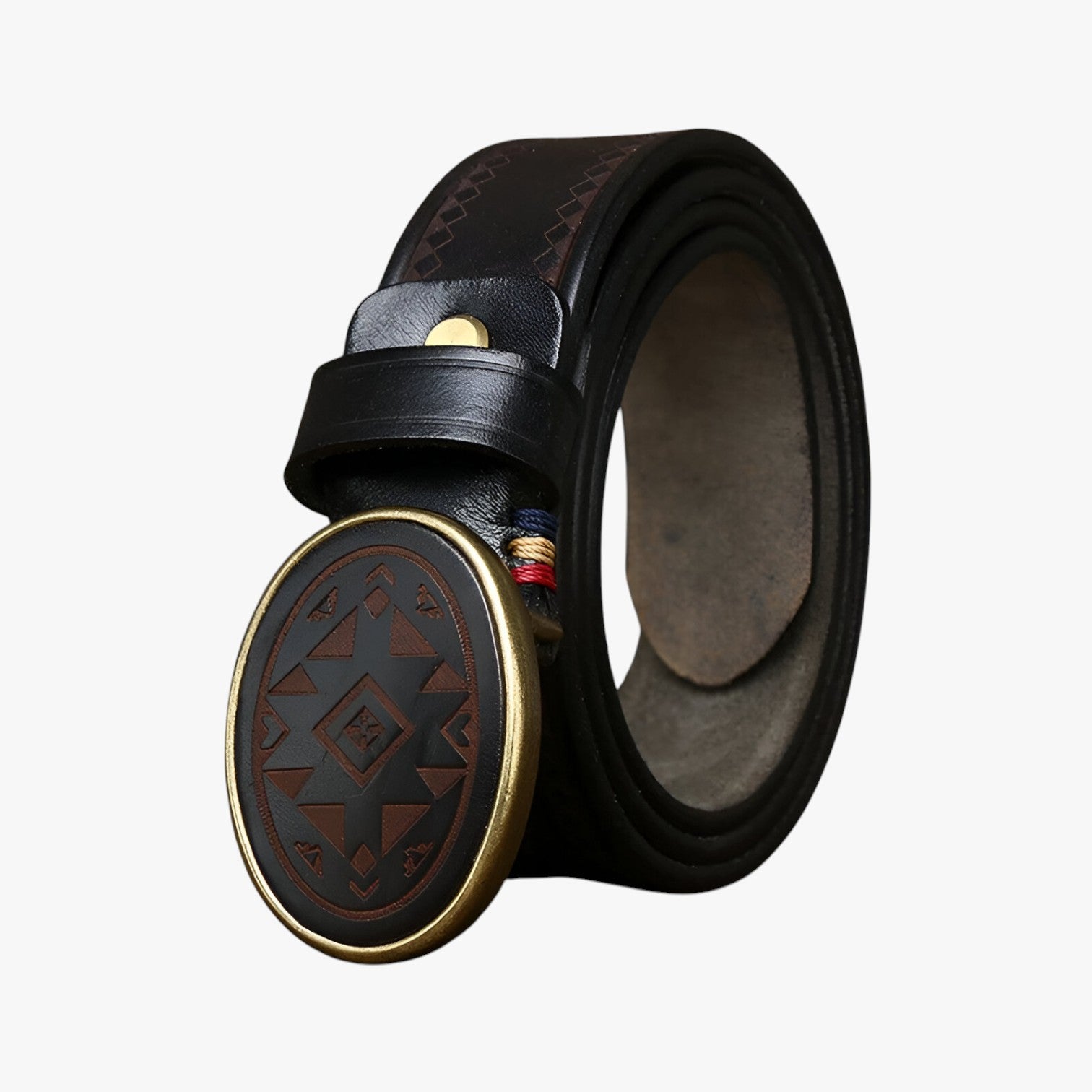 Cintura in pelle per jeans Uomo - - Belts belts for men cintura cintura pelle jeans Mens belt pelle uomo - Concept Palermo