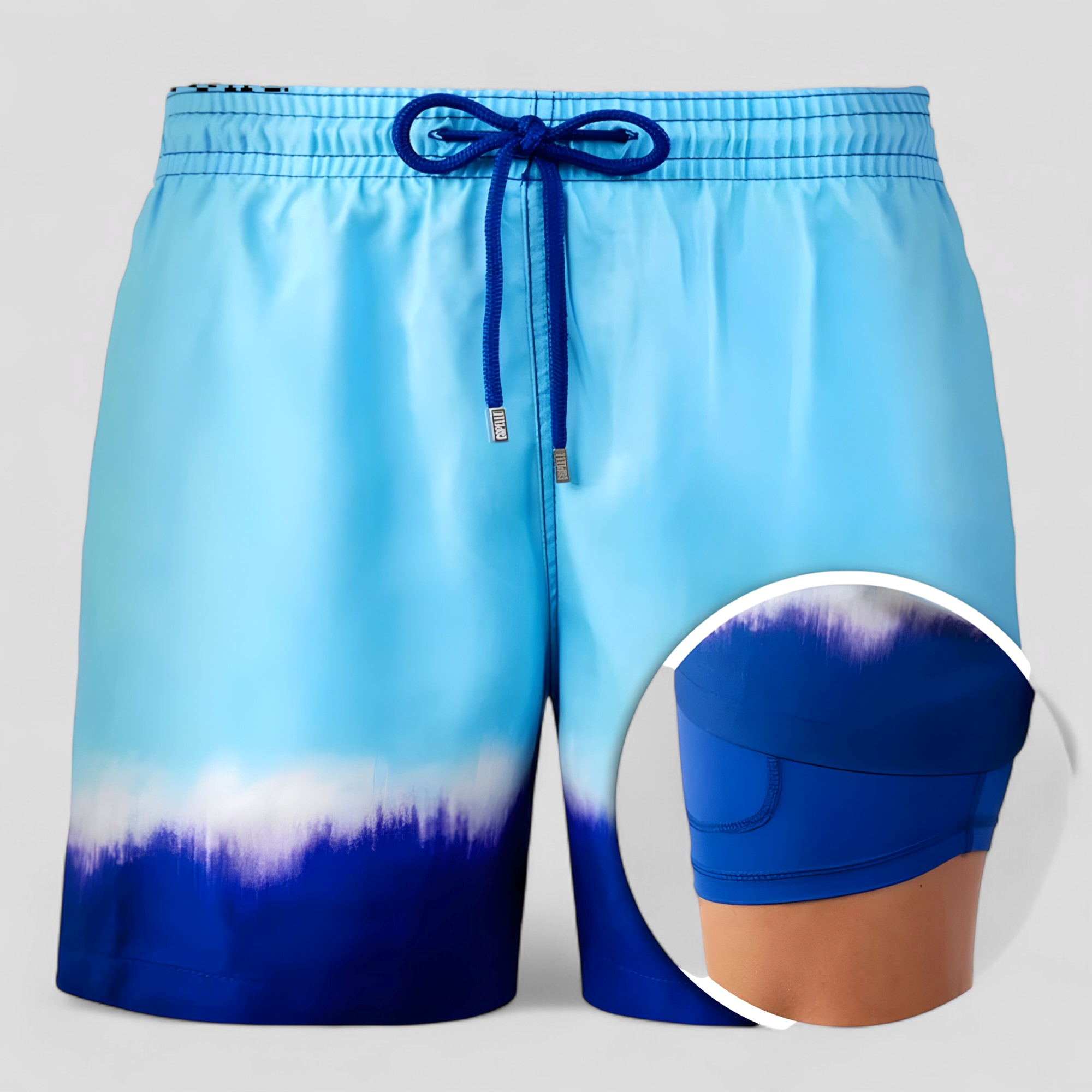 Costume da Bagno Uomo Asciugatura Rapida con Tasche Laterali, Pantaloncino Mare - Blu 7 - abbigliamento mare asciugatura cintura con cordino costume costume da bagno costume da bagno rapido costume da bagno uomo costume elegante costume per attività acquatiche costume uomo nuoto e sport acquatici rapida shorts shorts da nuoto tasca interna costume tasche uomo - Concept Palermo