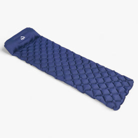 Materassino Gonfiabile Ultraleggero da Campeggio, Trekking e Outdoor - Compatto, Confortevole e Resistente - Blu scuro - aperto camping pads comfort gonfiabile imbottitura Linen materasso materasso da campeggio | materasso gonfiabile - imbottitura ultraleggera per il comfort all'aperto- € materasso gonfiabile sleeping pads ultraleggera Unisex - Concept Palermo