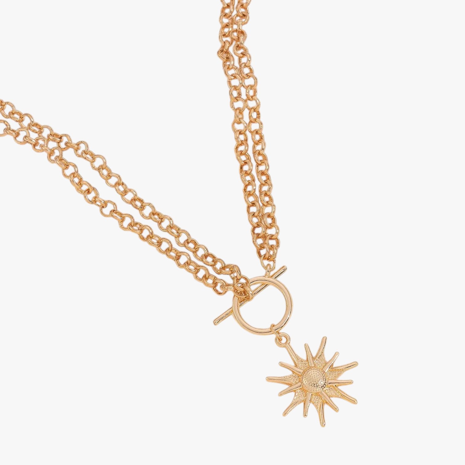 Collana hip hop con sole per look audaci e personalizzati Lana Donna - - audaci collana collana sole donna elegant womens necklaces jewelry lana look necklace Necklaces for Women personalizzati - Concept Palermo