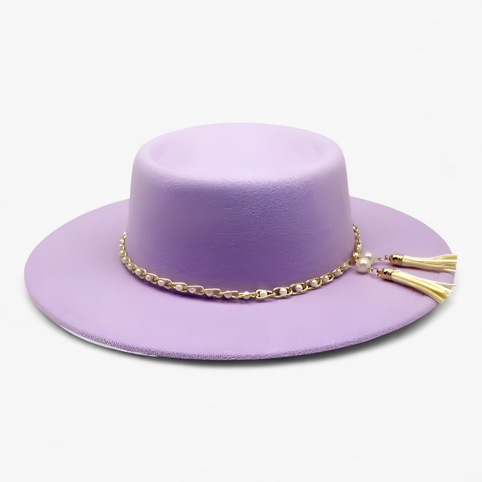 Cappello Fedora in Lana con Perle - 07 - cappello cappello fedora fedora jannela | cappello fedora in lana con perle - €25 lana perle - Concept Palermo