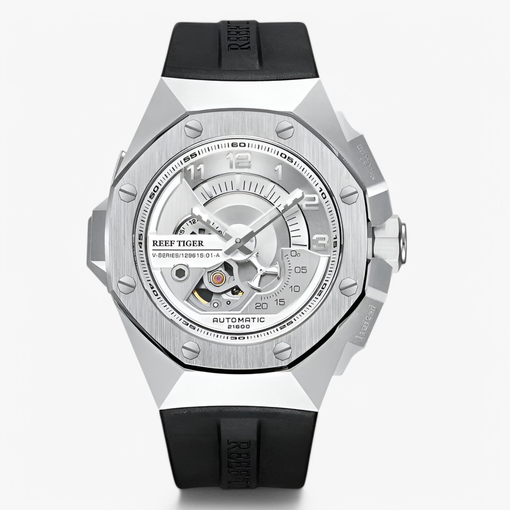 Orologio Sportivo Automatico di Lusso - nero argento - accessoires auto automatico horloges orologio orologio sportivo sport sportivo watches - Concept Palermo