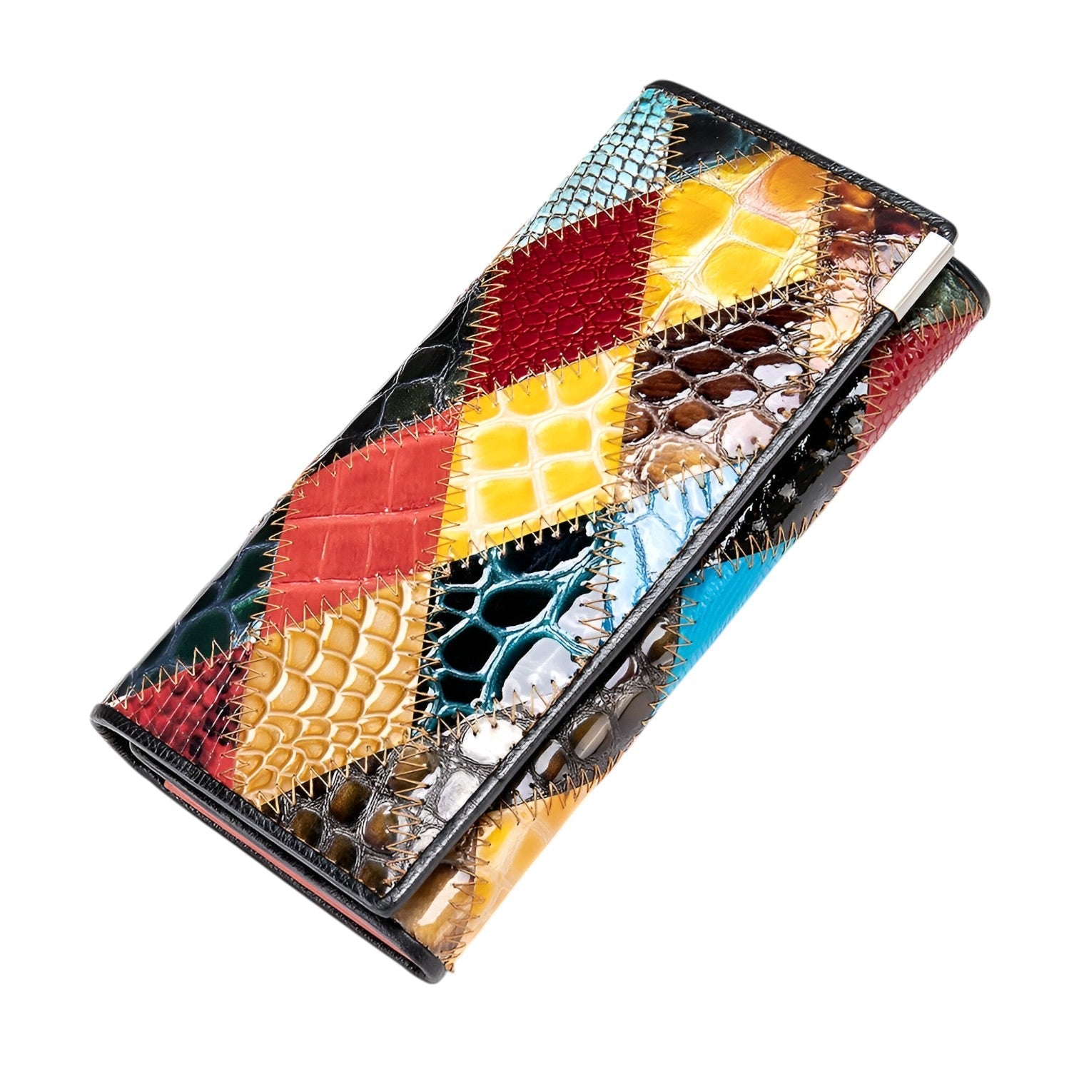 Portafoglio lungo da donna - Ampio, pratico e raffinato Pelle - Stile 3 - ampio donna pelle portafoglio portafoglio donna pratico raffinato wallet wallets womens wallet - Concept Palermo