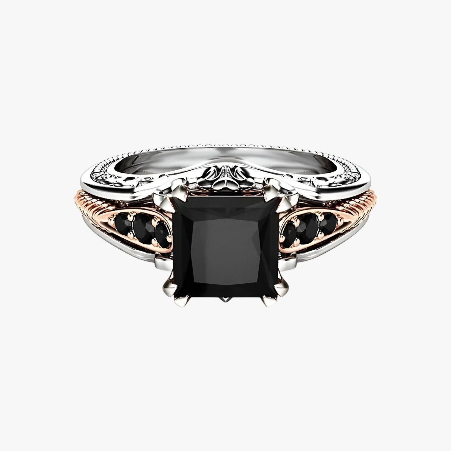 Anello in argento 925 con diamante naturale da 1 carato - - anello anello diamante carato diamante jewelry naturale Rings womens ring - Concept Palermo
