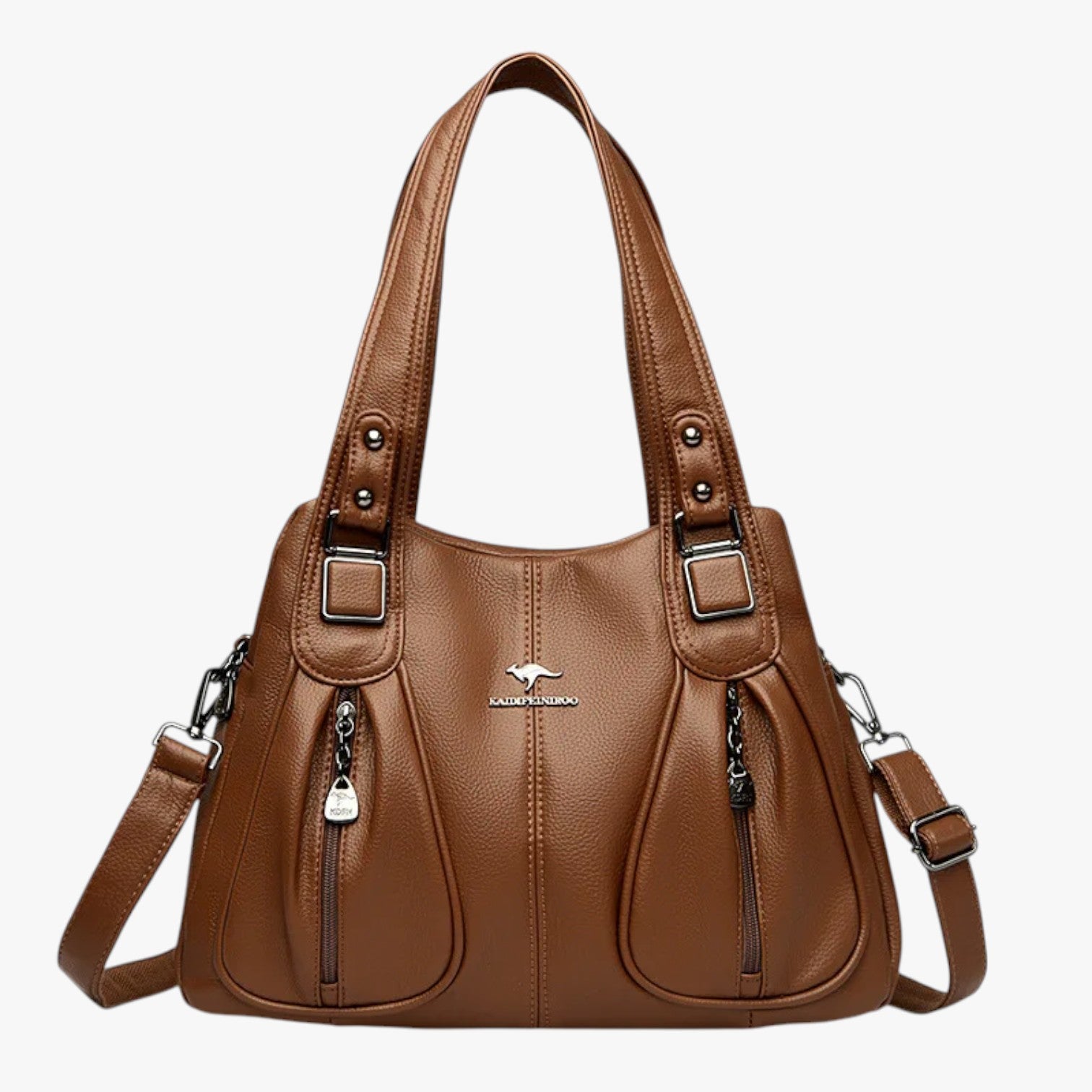 Eleganza quotidiana - La borsa a tracolla in pelle che valorizza ogni look Donna - Marrone - bag bags borsa donna eleganza eleganza quotidiana look ogni pelle women bags Women's handbags - Concept Palermo