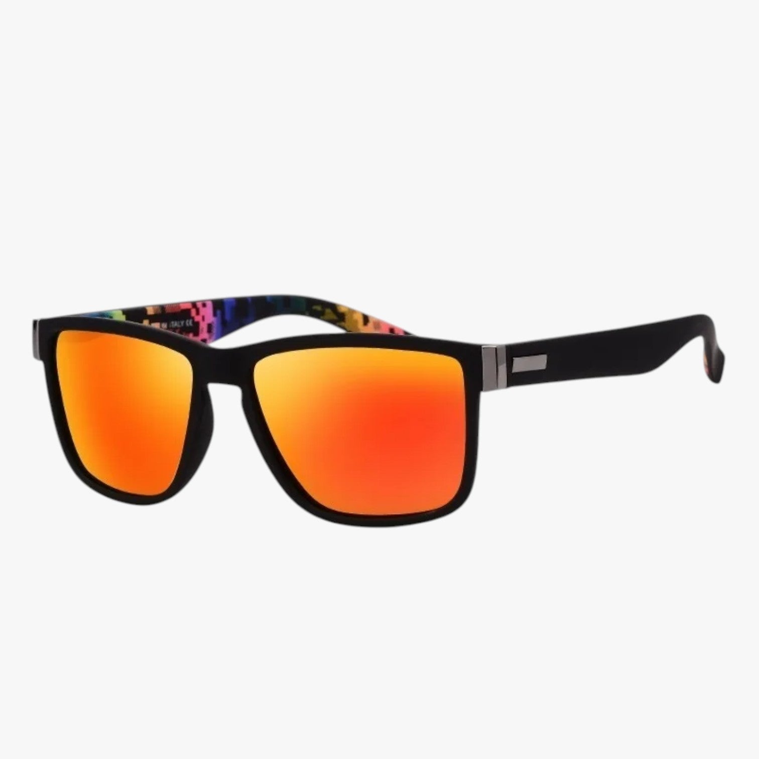 Occhiali da Sole Retrò Unisex Polarizzati, UV400, Anti-Riflesso, Stile di Design Uomo - 05 Red mirror Polarized - anti design Fashion Sunglasses mens sunglasses occhiali occhiali sole polarizzati retr riflesso sole Sunglasses sunglasses polarized men - Concept Palermo