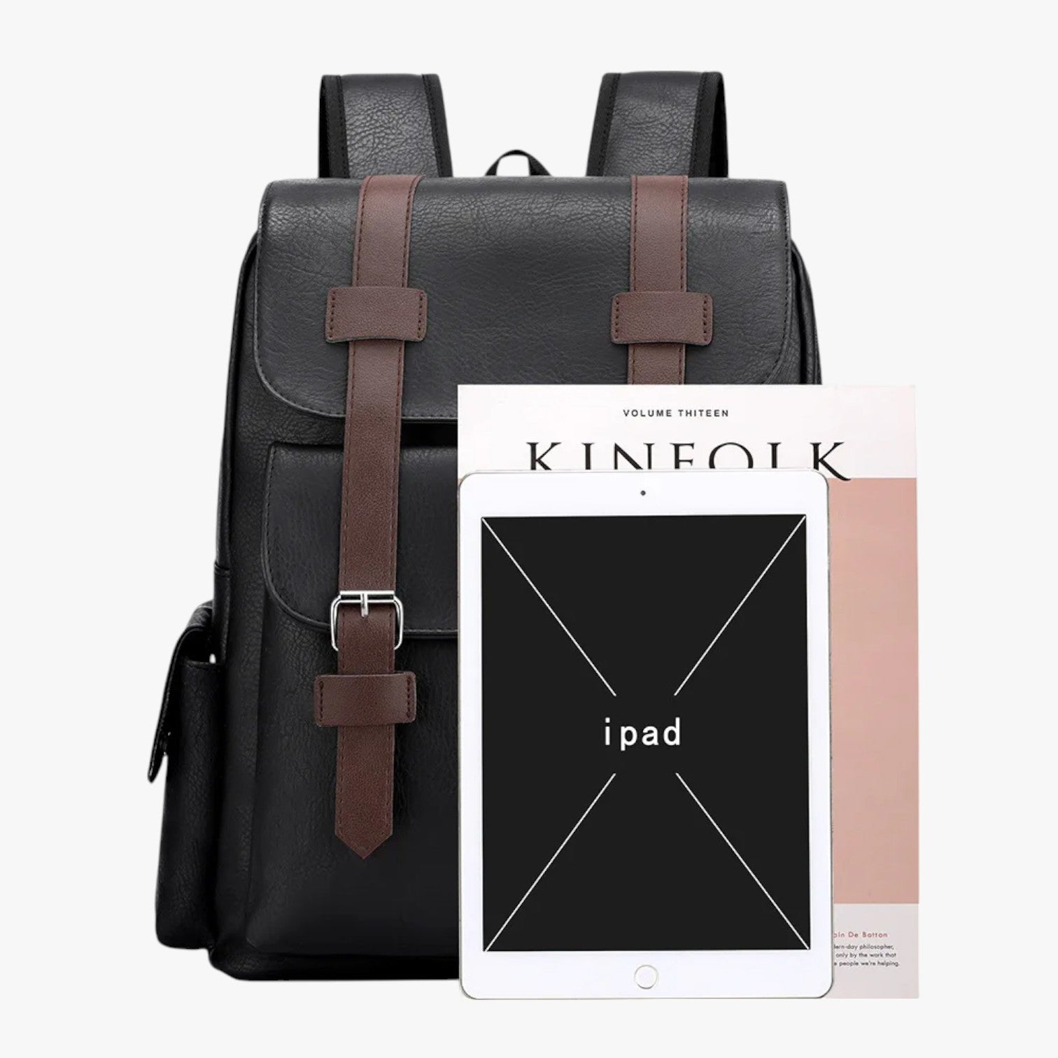 Zaino impermeabile in pelle PU per laptop: stile e protezione Uomo - - Backpack bags bags for men impermeabile laptop mens bag pelle protezione stile uomo zaino - Concept Palermo