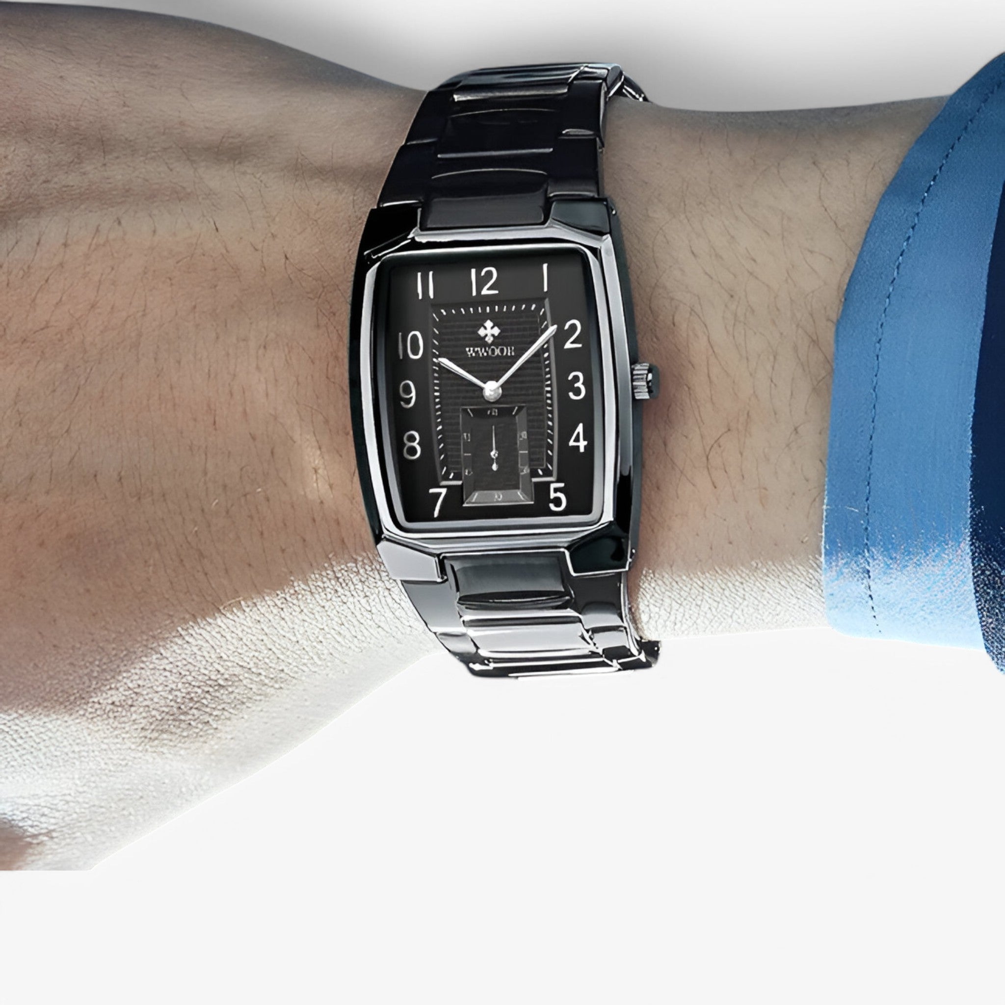 Orologio Business di Lusso con Quadrante Quadrato Uomo - - accessoires business horloges orologio orologio business quadrante quadrato uomo watches - Concept Palermo