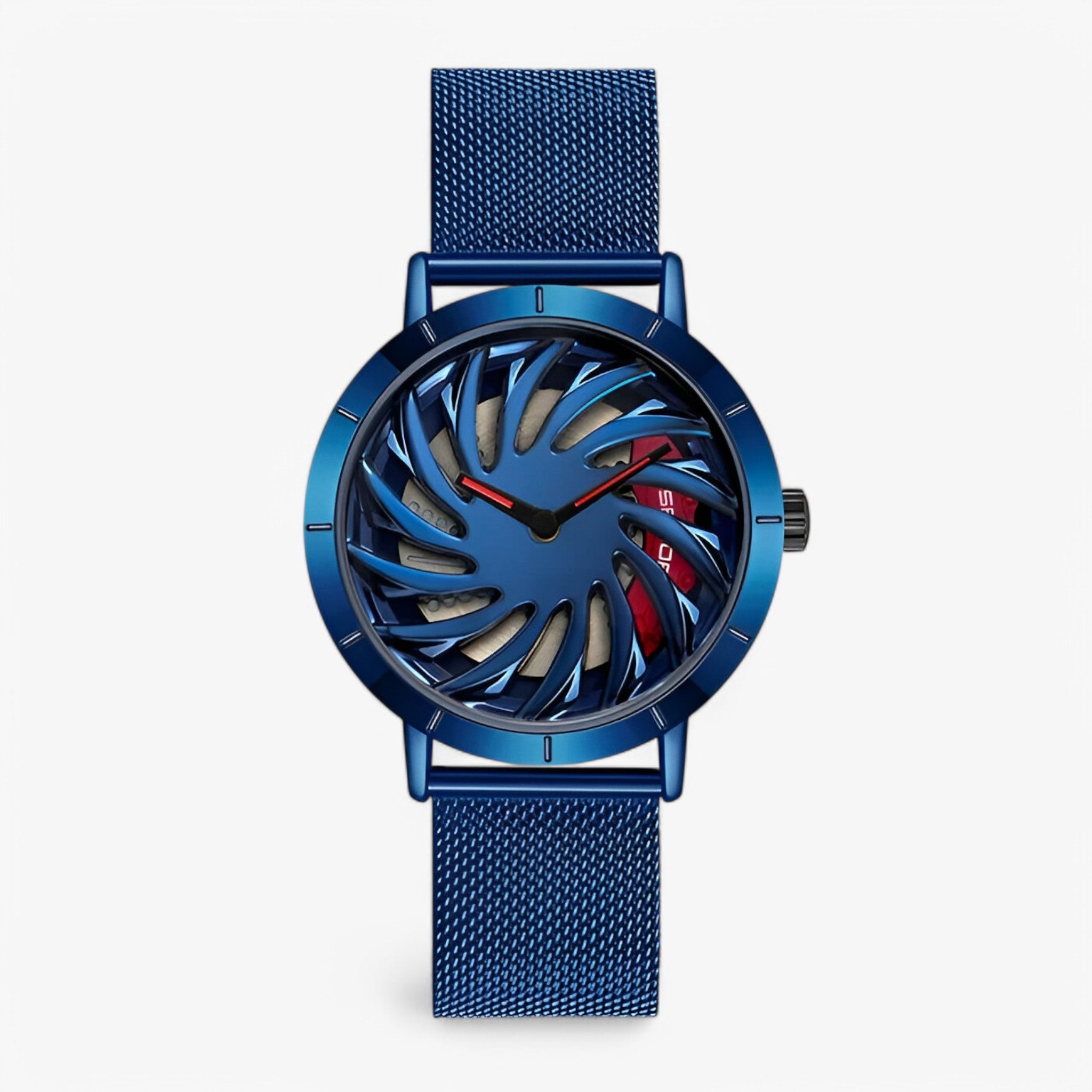 Orologio Sportivo da Uomo con Design a Volante - blu - design mens watch orologio orologio sportivo sportivo uomo volante watch for men watches - Concept Palermo