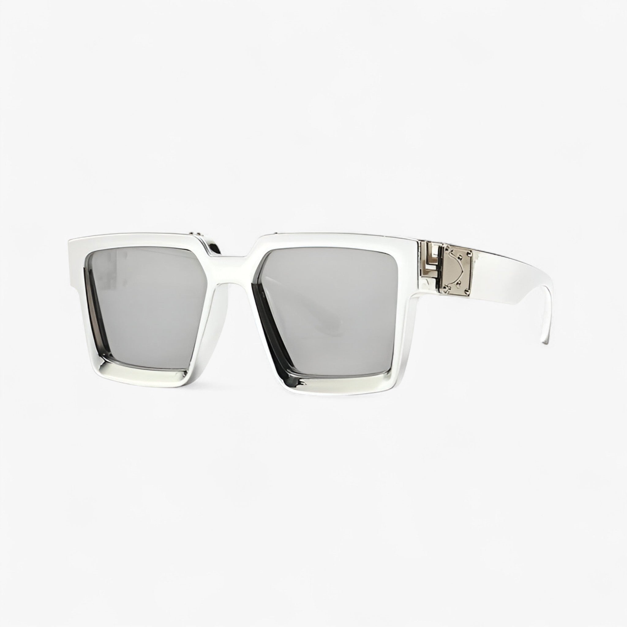 Occhiali da sole quadrati vintage da uomo - Argento Argento other - Fashion Sunglasses men sunglasses polarized mens sunglasses occhiali occhiali sole Polarized man sunglasses quadrati sole sunglasses sunglasses polarized men uomo vintage - Concept Palermo