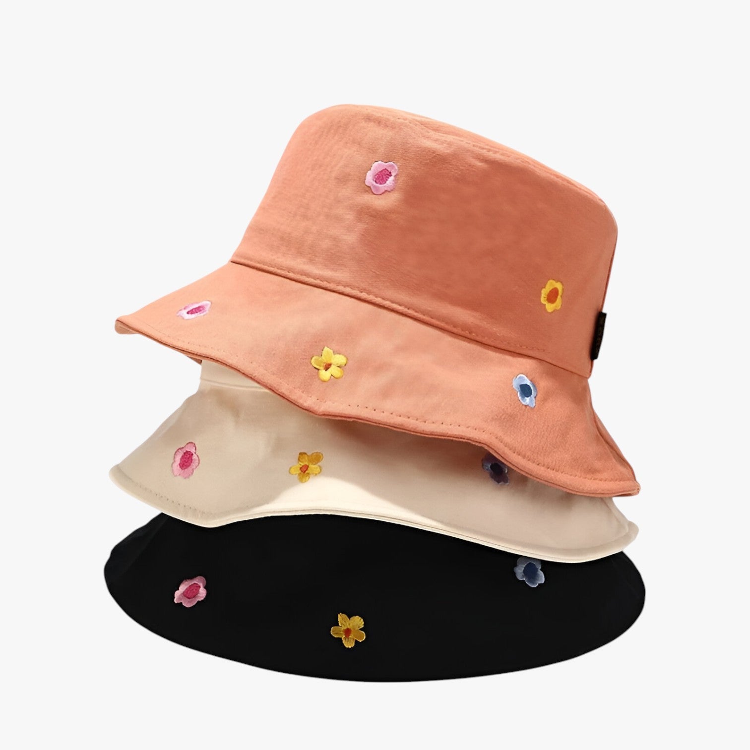 Protezione in ogni stagione - con ricamo floreale - - bucket hats floreale Hat for girls ogni protezione protezione ogni ricamo stagione summer hat Sun Hats women hat women's hat - Concept Palermo