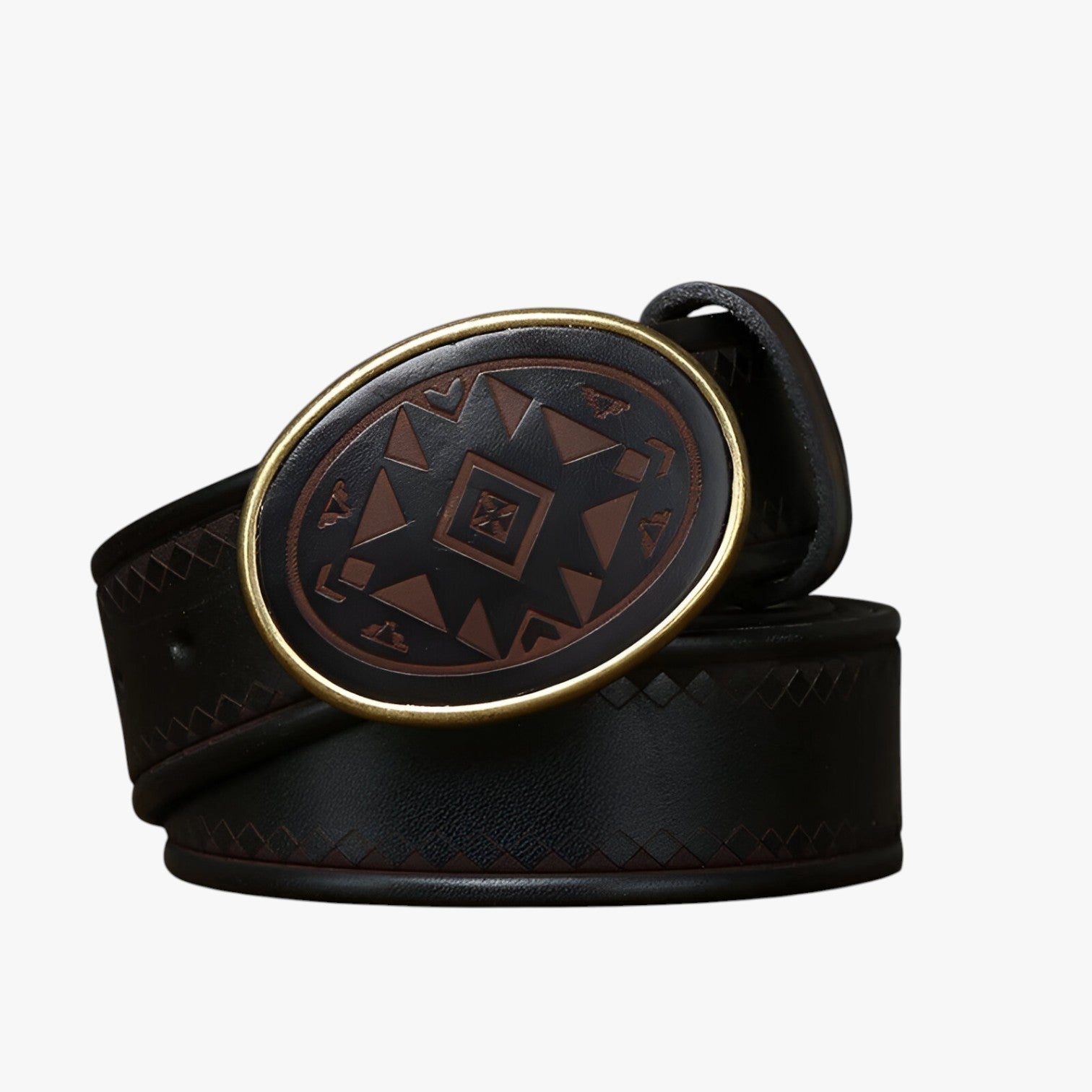 Cintura in pelle per jeans Uomo - - Belts belts for men cintura cintura pelle jeans Mens belt pelle uomo - Concept Palermo