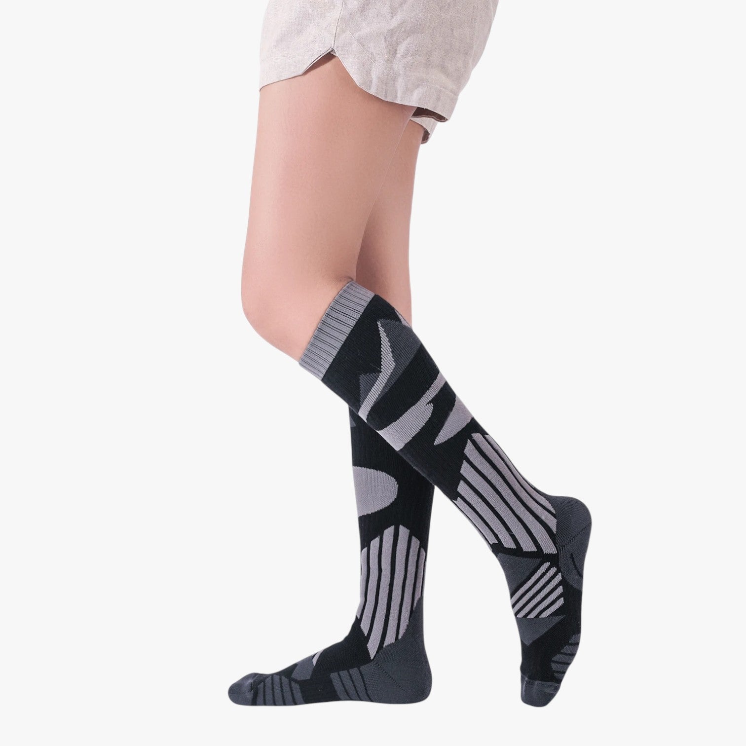 Style and protection on the slopes: highly breathable wool ski socks Uomo - - breathable donovan | style and protection on the slopes: highly breathable wool ski socks - €25 highly Hiking Socks protection slopes socks style style protection - Concept Palermo