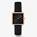 Reloj negro - diseño Hombre