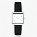 Reloj cuadrado de plata - Clásico y cómodo Gold