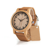 Herrenuhr aus Naturholz, lässig und elegant