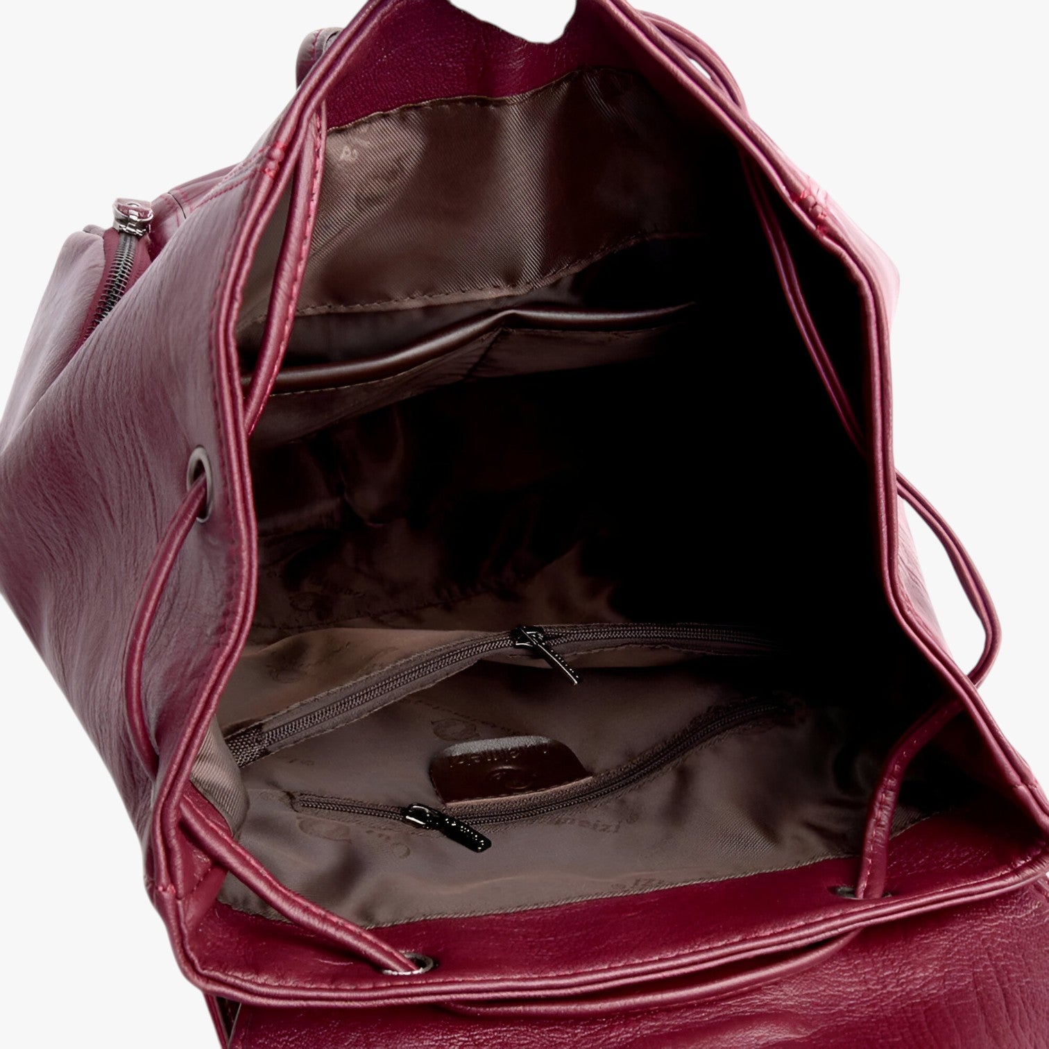 Zaino Grande Capacità in Vera Pelle Nera da Donna, Elegante e Funzionale - - alla Backpacks Bags capacità moda pelle zaino zaino pelle - Concept Palermo
