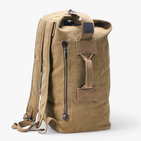Zaino spazioso e resistente per viaggi e attività all'aperto Uomo - Nuovo stile Khaki - aperto attività Bags Linen Men mens bag resistente spazioso uomo viaggi zaino - Concept Palermo