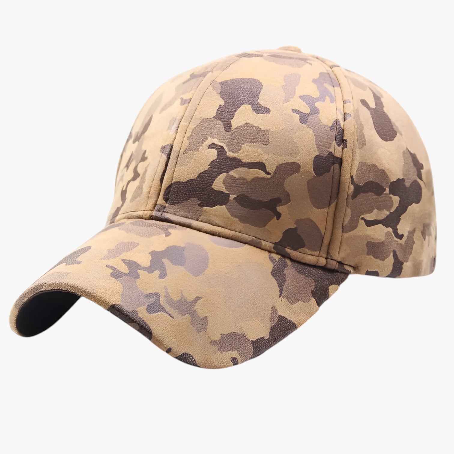 Cappellino da baseball in suede camouflage per ogni look Lino Uomo Pelle - khaki Regolabile - baseball Baseball caps camouflage cappellino cappellino baseball caps lino look men's hat mens accessory mens cap ogni - Concept Palermo