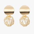Orecchini a sfera in oro - con un tocco vintage Donna