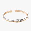 Pulsera de la amistad en plata retro