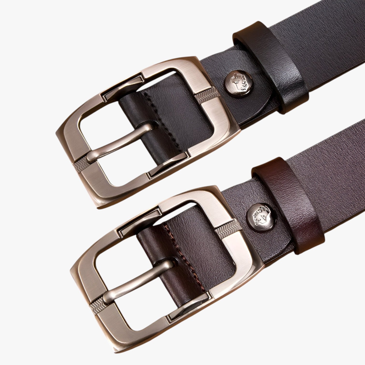 Cintura in pelle pregiata con fibbia ad ardiglione Uomo - - ardiglione Belts belts for men cintura cintura pelle fibbia Mens belt pelle pregiata uomo - Concept Palermo