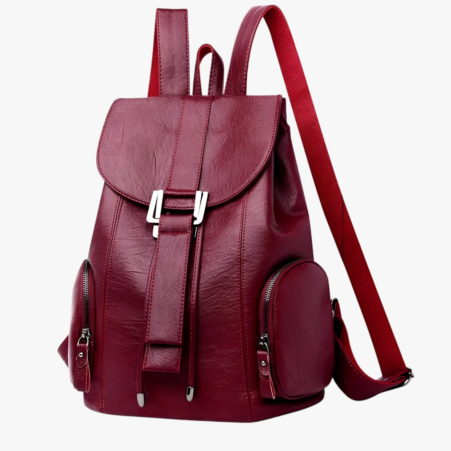 Zaino Grande Capacità in Vera Pelle Nera da Donna, Elegante e Funzionale - - alla Backpacks Bags capacità moda pelle zaino zaino pelle - Concept Palermo