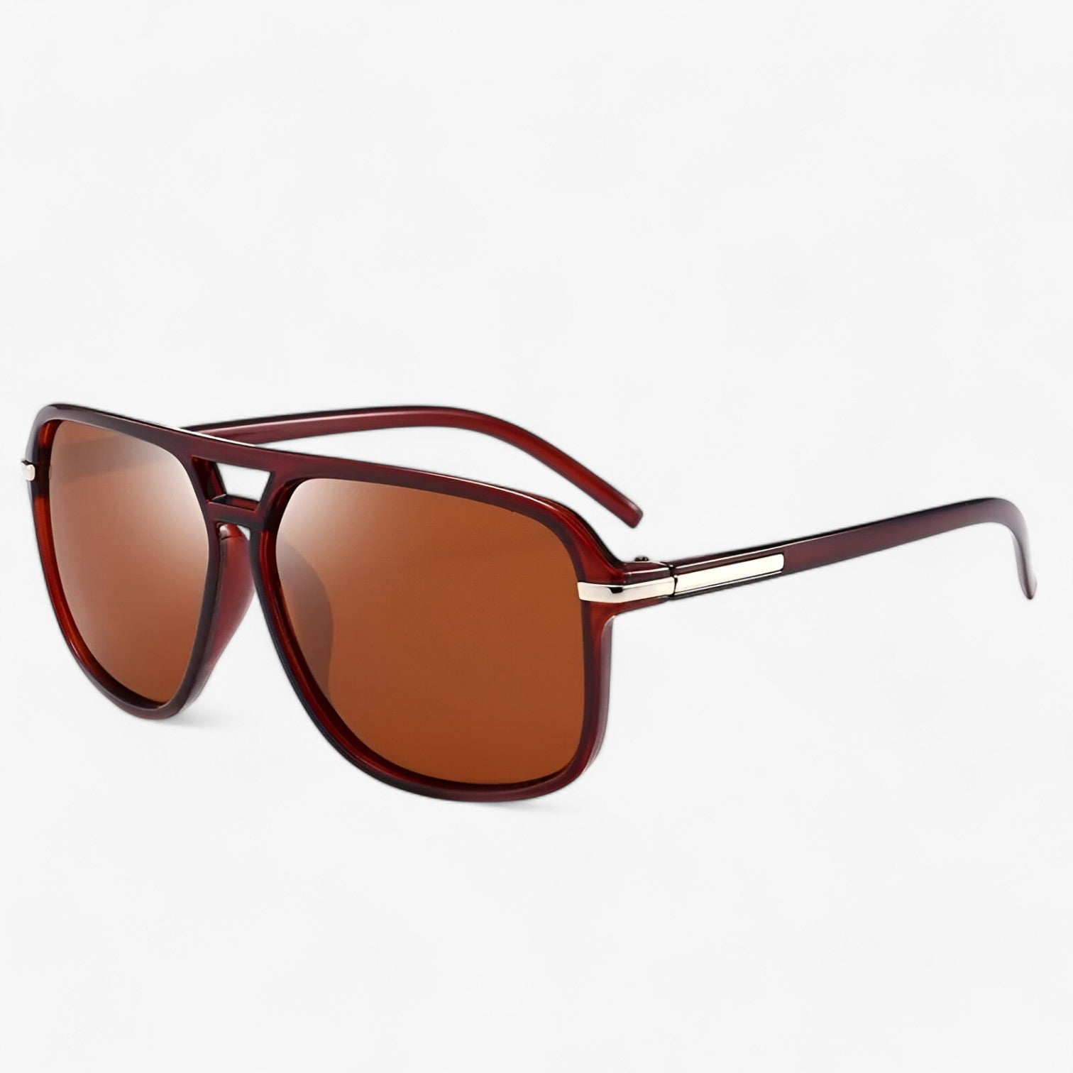 Occhiali da sole a forma di pilota vintage con protezione UV400 Uomo - BRUIN - BRUIN - forma mens accessory mens sunglasses occhiali occhiali sole pilota protezione sole sunglasses uomo - Concept Palermo
