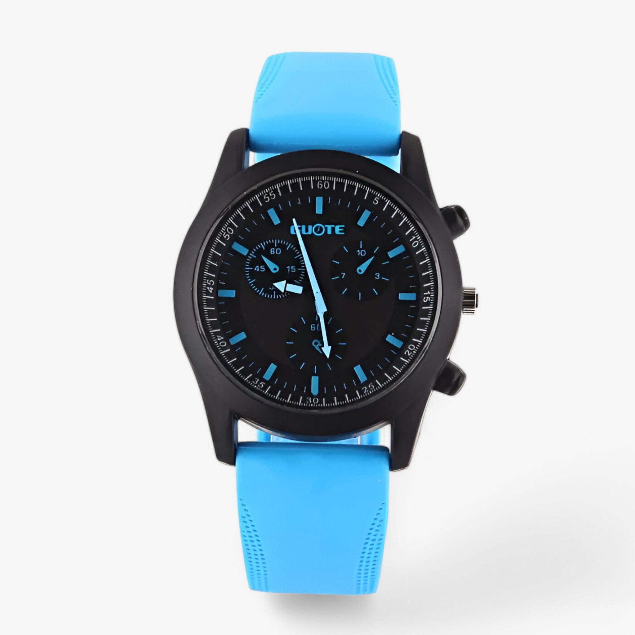 Orologio al quarzo da donna sportivo in silicone Jelly - blu - donna female watch jelly orologio orologio quarzo quarzo silicone sportivo watch for women watches - Concept Palermo