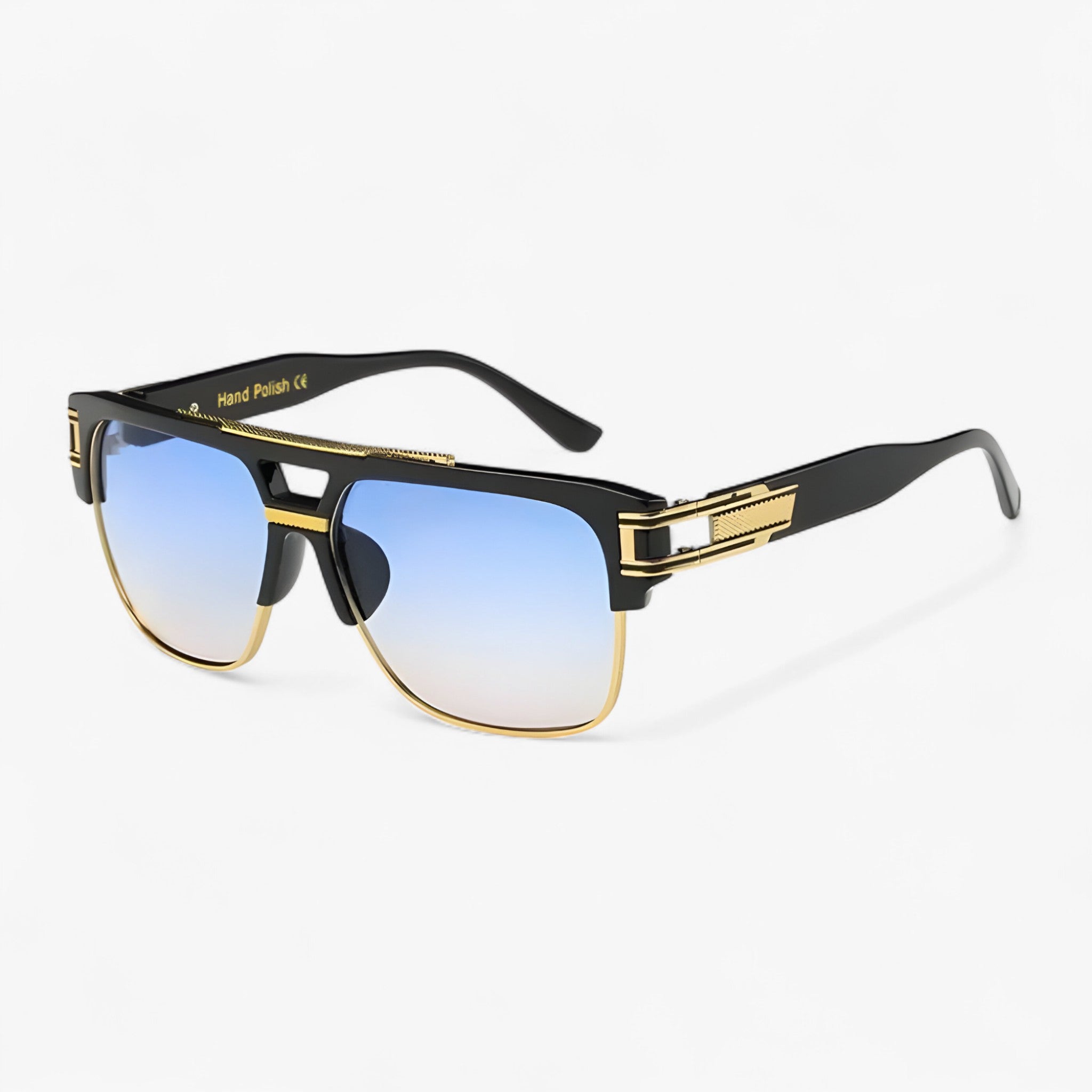Occhiali da sole quadrati classici a specchio unisex Uomo - 2. Nero Blu - classici Fashion Sunglasses men sunglasses polarized mens sunglasses occhiali occhiali sole Polarized man sunglasses quadrati sole specchio Sunglasses sunglasses polarized men unisex - Concept Palermo