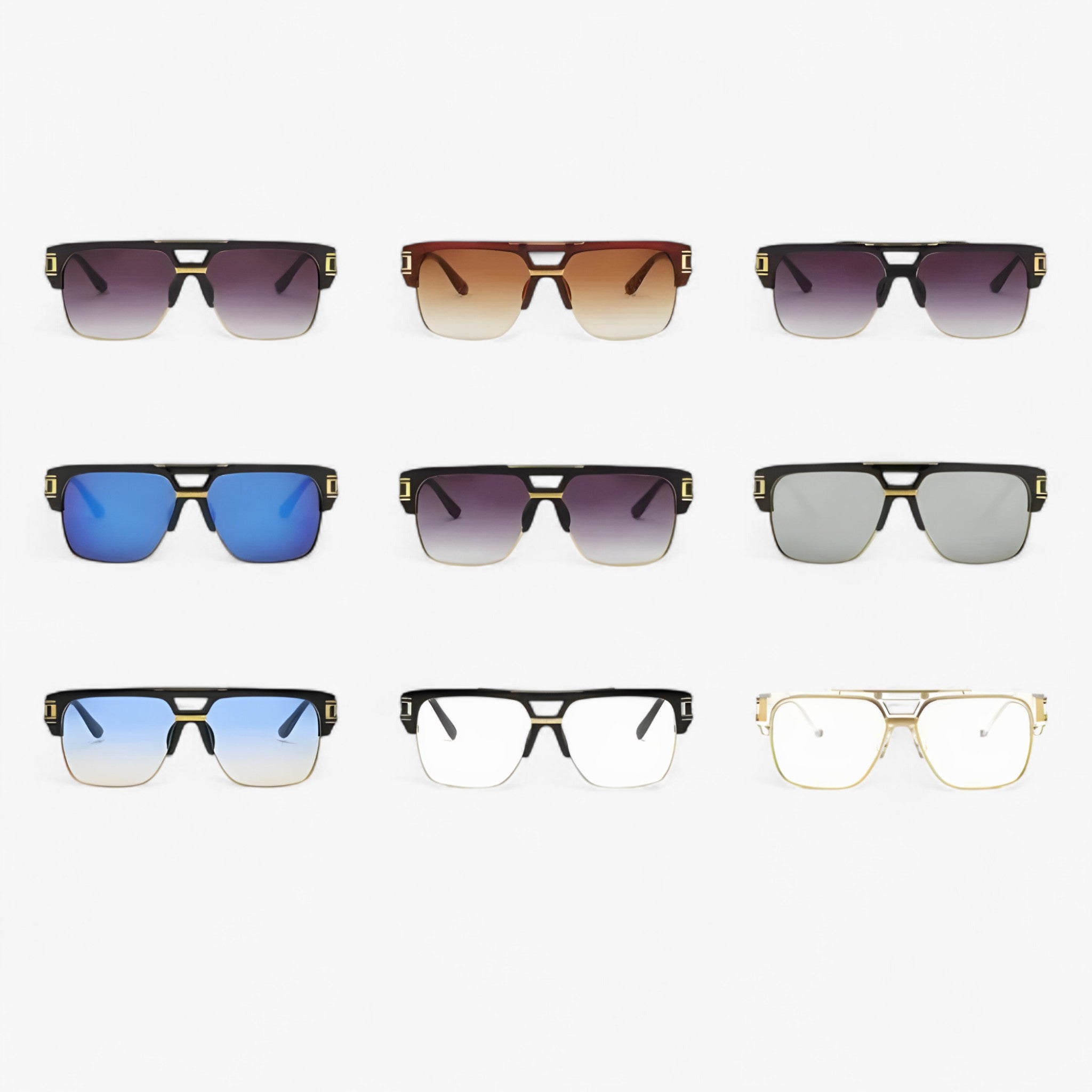 Occhiali da sole quadrati classici a specchio unisex Uomo - - classici Fashion Sunglasses men sunglasses polarized mens sunglasses occhiali occhiali sole Polarized man sunglasses quadrati sole specchio Sunglasses sunglasses polarized men unisex - Concept Palermo