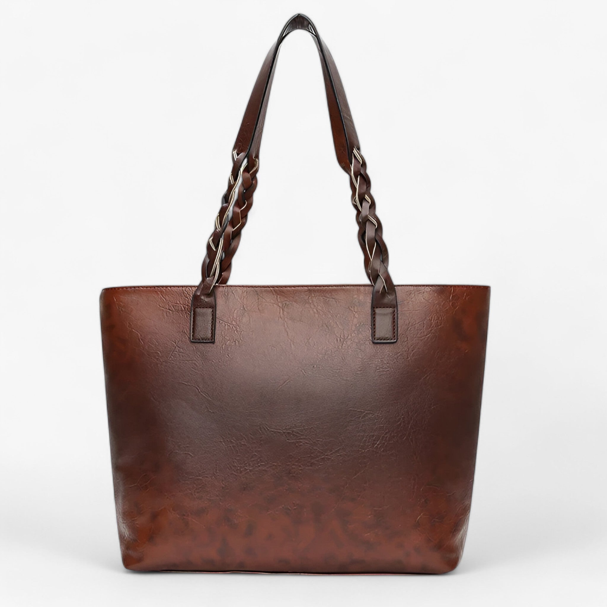 Borsa in pelle con nappina Donna - Marrone - accessoires bags borsa borsa pelle donna nappina pelle tassen - Concept Palermo